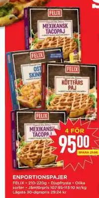 Willys ENPORTIONSPAJER erbjuda