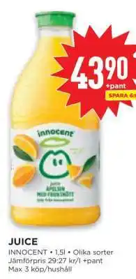 Willys JUICE erbjuda