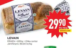 Willys Levain erbjuda