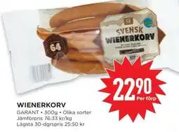 Willys WIENERKORV erbjuda