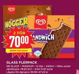 Willys GLASS FLERPACK erbjuda