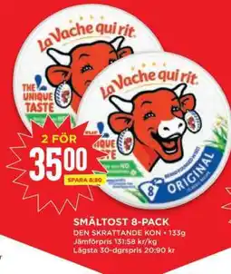 Willys SMÄLTOST 8-PACK erbjuda
