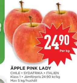 Willys Äpple Pink Lady erbjuda