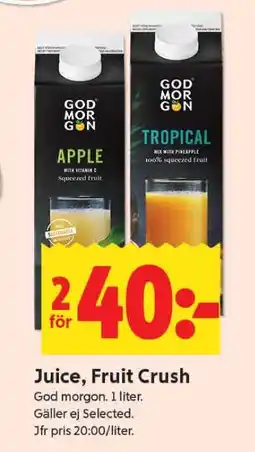 ICA Supermarket Juice/fruit crush erbjuda
