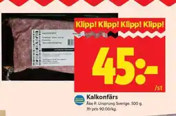 ICA Supermarket Kalkonfärs erbjuda