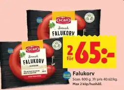 ICA Supermarket Falukorv erbjuda