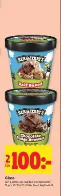ICA Supermarket Ben & Jerry's Ice Cream erbjuda
