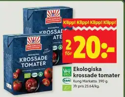 ICA Supermarket Ekologiska krossade tomater erbjuda