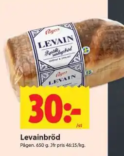 ICA Supermarket LEVAINBRÖD erbjuda