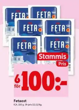 ICA Supermarket Fetaost erbjuda
