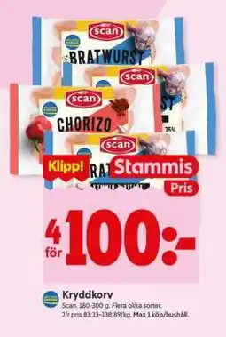 ICA Supermarket KRYDDKORV erbjuda