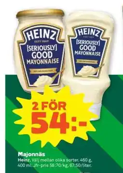 Stora Coop MAJONNÄS erbjuda