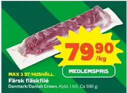 Stora Coop Färsk Fläskfilé erbjuda