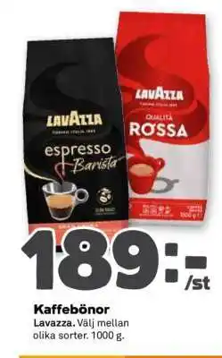 Stora Coop Kaffebönor erbjuda