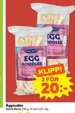 Coop Äggnudlar erbjuda
