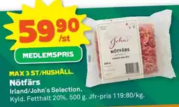 Coop Nötfärs erbjuda