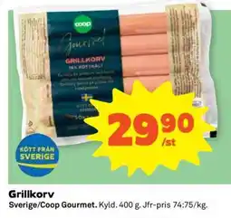 Coop Grillkorv erbjuda
