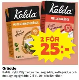 Coop Grädde erbjuda