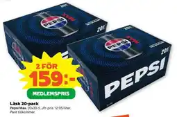 Stora Coop LÄSK 20-PACK erbjuda