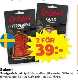 Coop Salami erbjuda