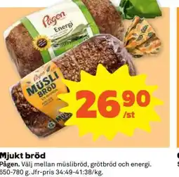 Coop MJUKT BRÖD erbjuda