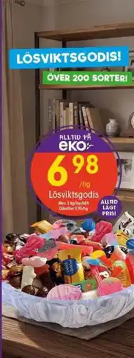 EKO Eko lösviktsgodis erbjuda
