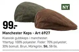 Engelsons Manchester Keps erbjuda
