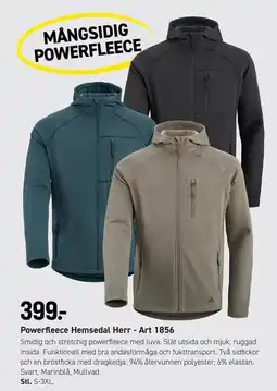 Engelsons Powerfleece Hemsedal Herr erbjuda