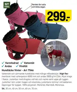 Engelsons Hundtäcke Vinter - Art 7546 erbjuda