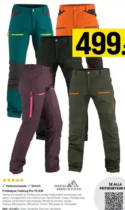Engelsons High Mountain Fritidsbyxa Trekking Pro TC/4W erbjuda
