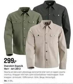 Engelsons Overshirt Espevik erbjuda