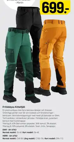 Engelsons Fritidsbyxa Kittelfjäll erbjuda
