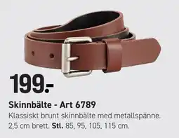 Engelsons Skinnbälte - Art 6789 erbjuda