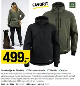 Engelsons Favorit Softshelljacka Skedala erbjuda