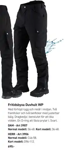 Engelsons Fritidsbyxa Duvhult WP erbjuda