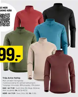 Engelsons Tröja Active Halfzip erbjuda