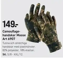 Engelsons Moose camouflagehandskar erbjuda