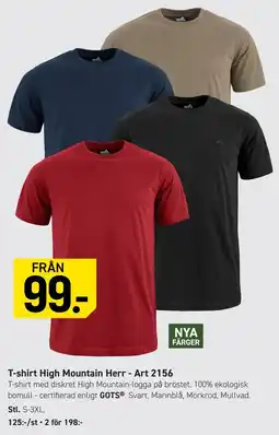 Engelsons Adidas T-shirt High Mountain Herr erbjuda