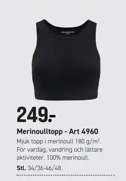 Engelsons Mountain Merinoulltopp erbjuda