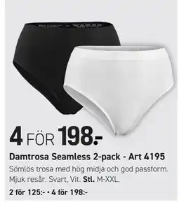 Engelsons Damtrosa Seamless 2-pack erbjuda