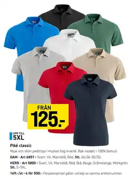 Engelsons Piké classic erbjuda