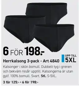 Engelsons Herrkalsong 3-pack erbjuda