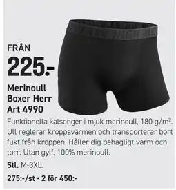Engelsons Merinoull Boxer Herr erbjuda