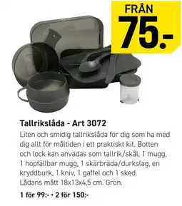 Engelsons Tallrikslåda - Art 3072 erbjuda