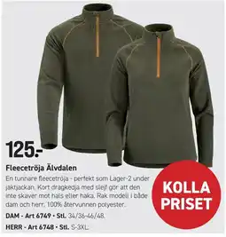 Engelsons Fleecetröja Älvdalen erbjuda