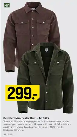 Engelsons Ep overshirt manchester herr erbjuda