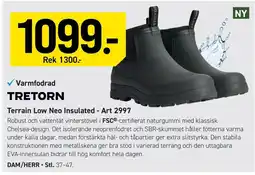 Engelsons Tretorn terrain low neo insulated erbjuda