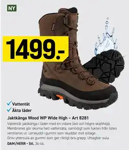Engelsons Jaktkänga Wood WP Wide High erbjuda
