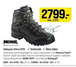 Engelsons Meindl Vakuum Ultra GTX erbjuda