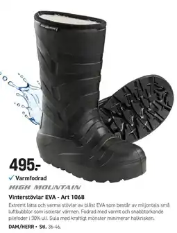 Engelsons High mountain vinterstövlar eva erbjuda